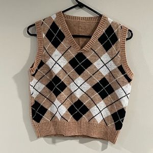 Argyle Sweater Vest